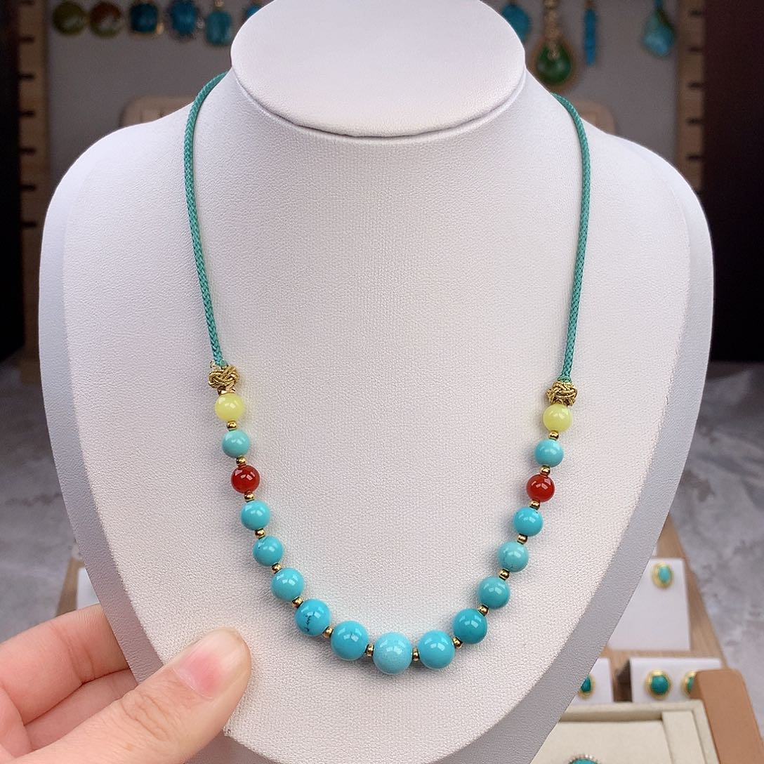 绿松石颈饰未镶嵌B****o