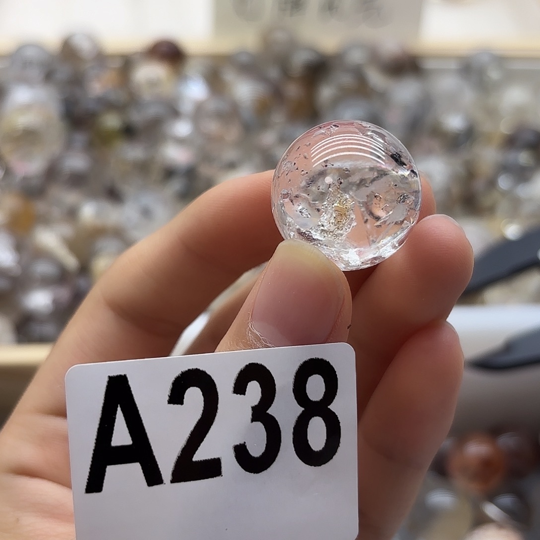 大***子珠宝半成品水晶未镶嵌238