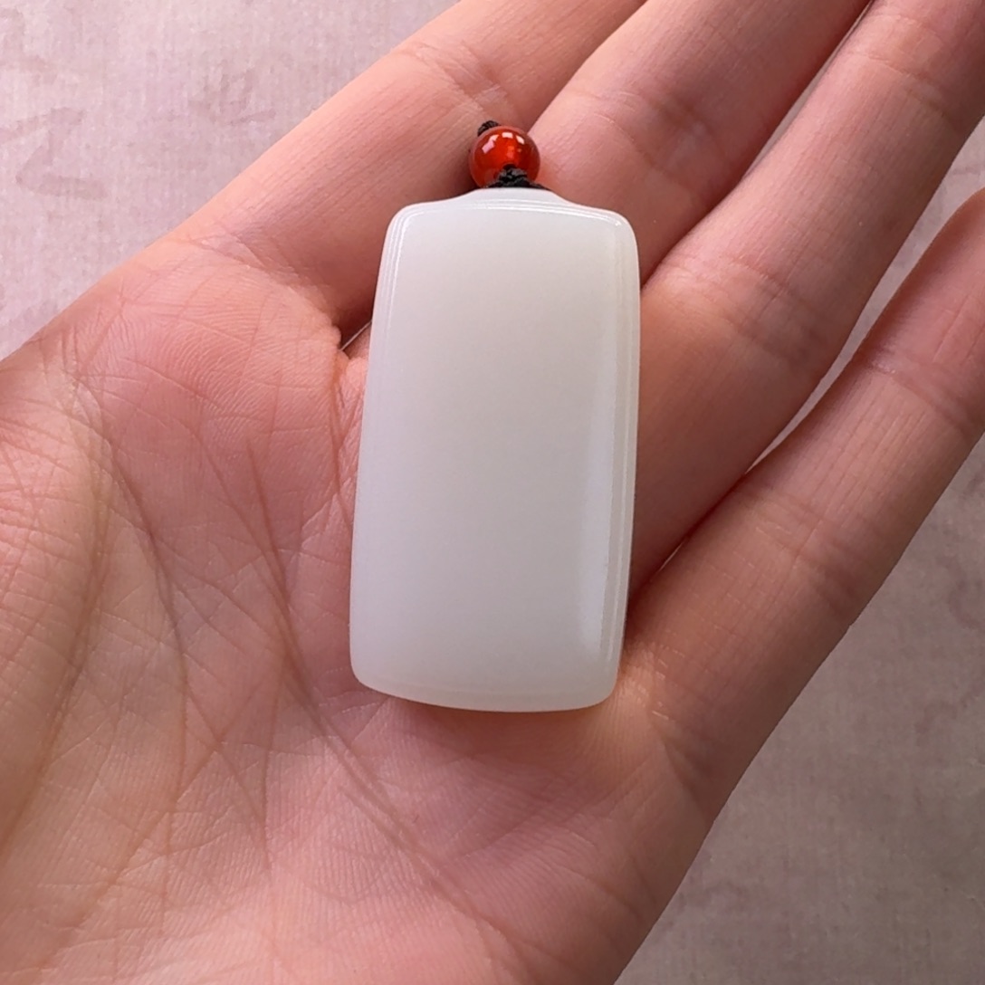 和田玉吊坠未镶嵌