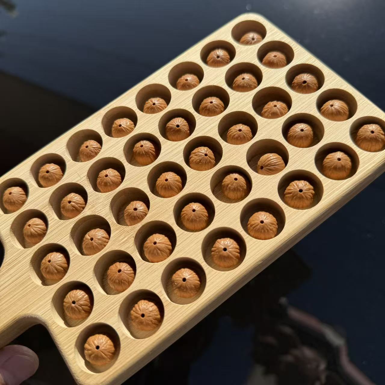 15mm精挑猴头土豪散籽文玩手串手持长串