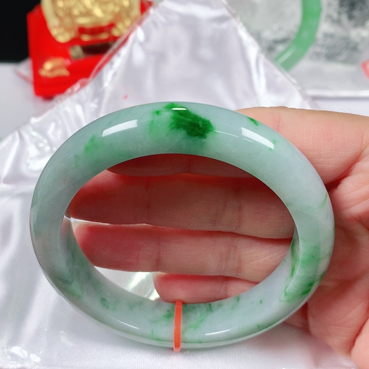 未镶嵌手镯翡翠   编号DH1100 正圈56-57