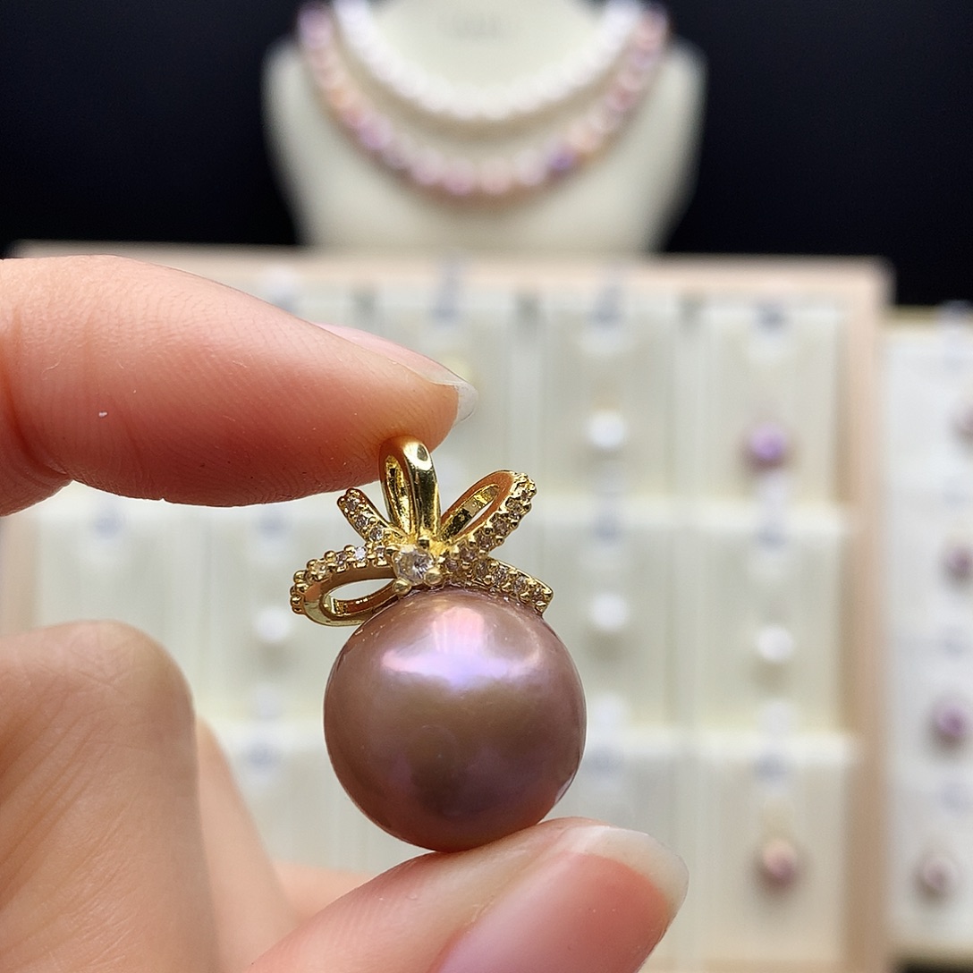 淡水珍珠颈饰合金