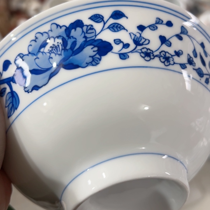 杯手绘六寸陶瓷一个