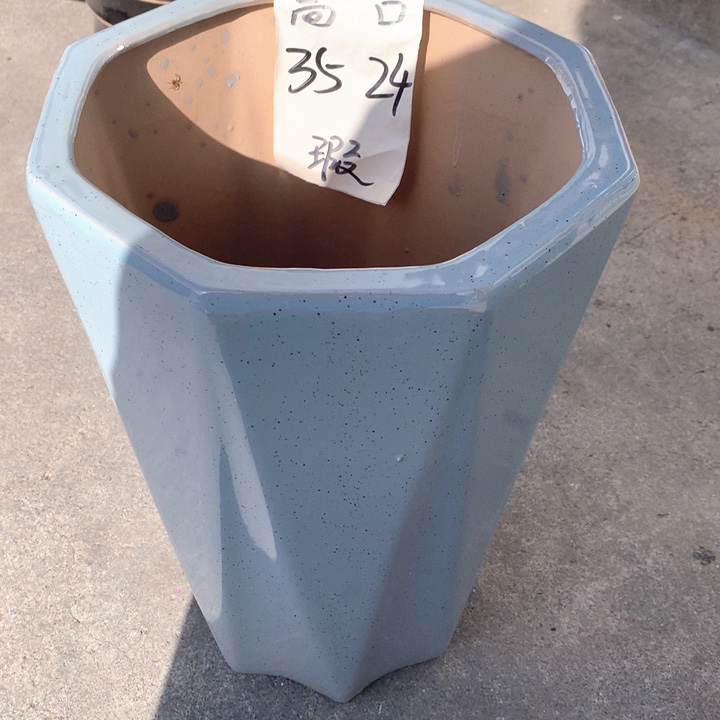 花盆陶瓷中号八方