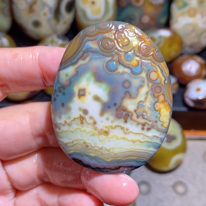 未镶嵌玛瑙/玉髓珠宝半成品117