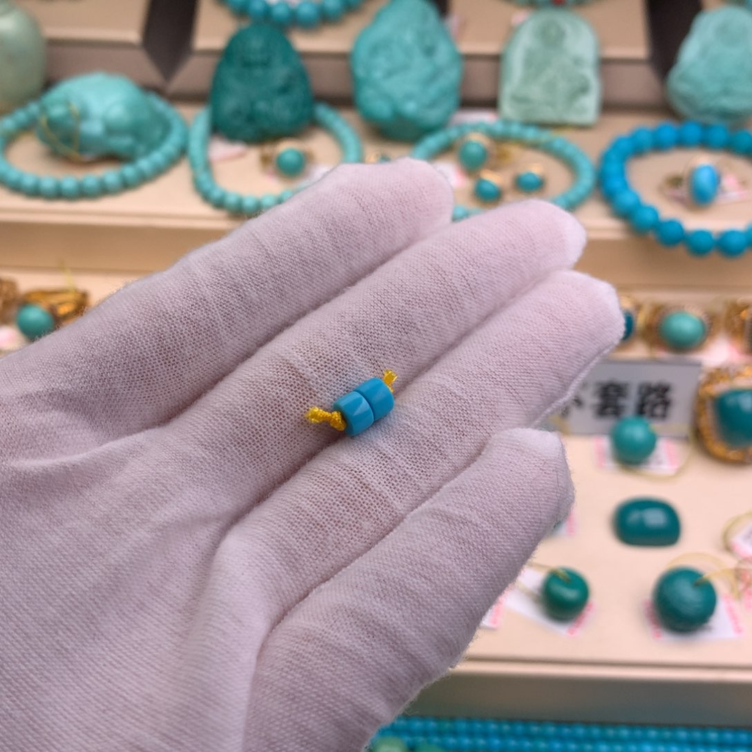 绿松石珠宝奇石未镶嵌*️**