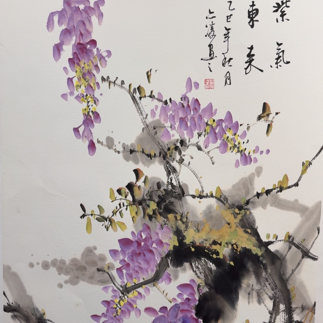 国画国画作品山水花鸟