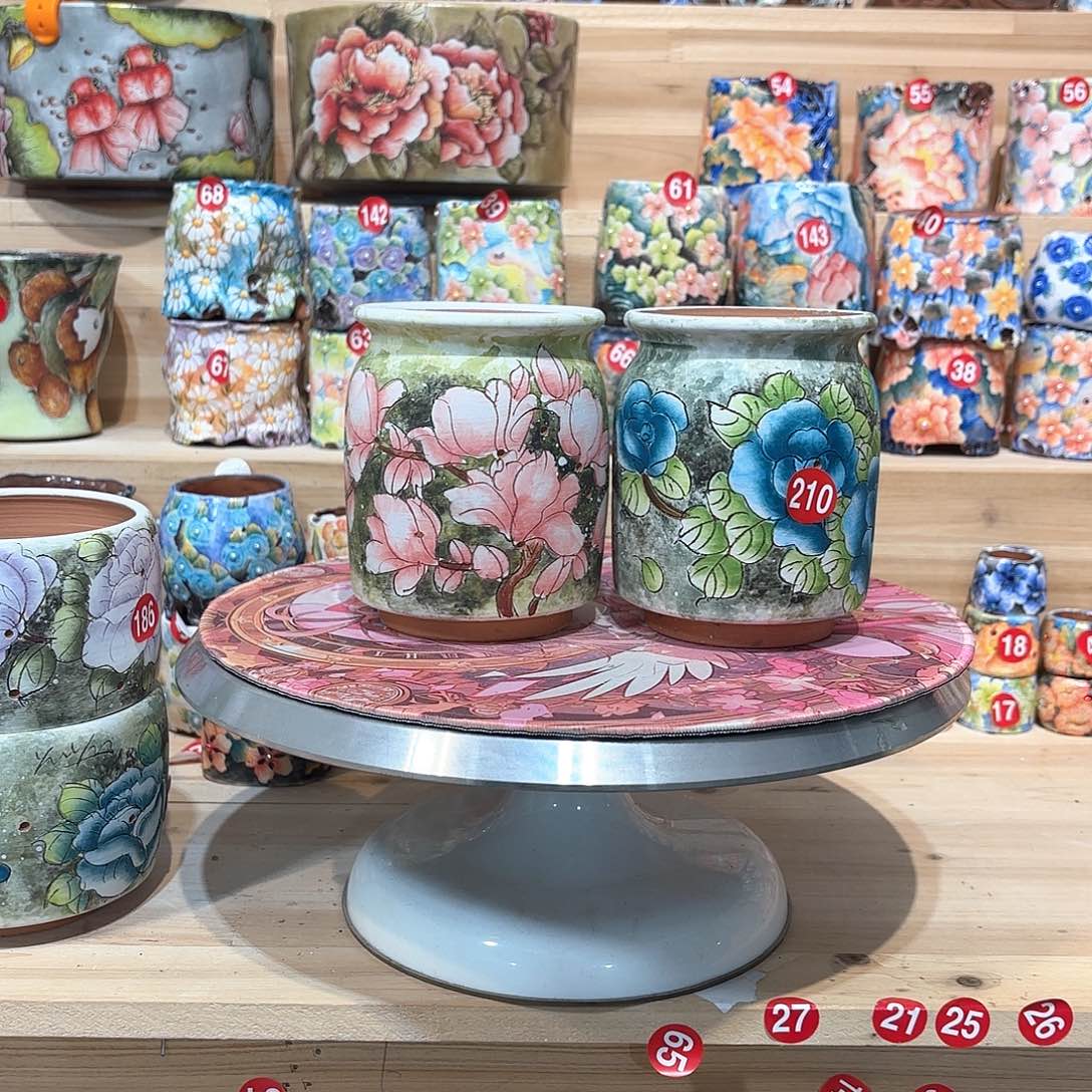 紫砂花盆手工花盆默认微瑕8.5/11