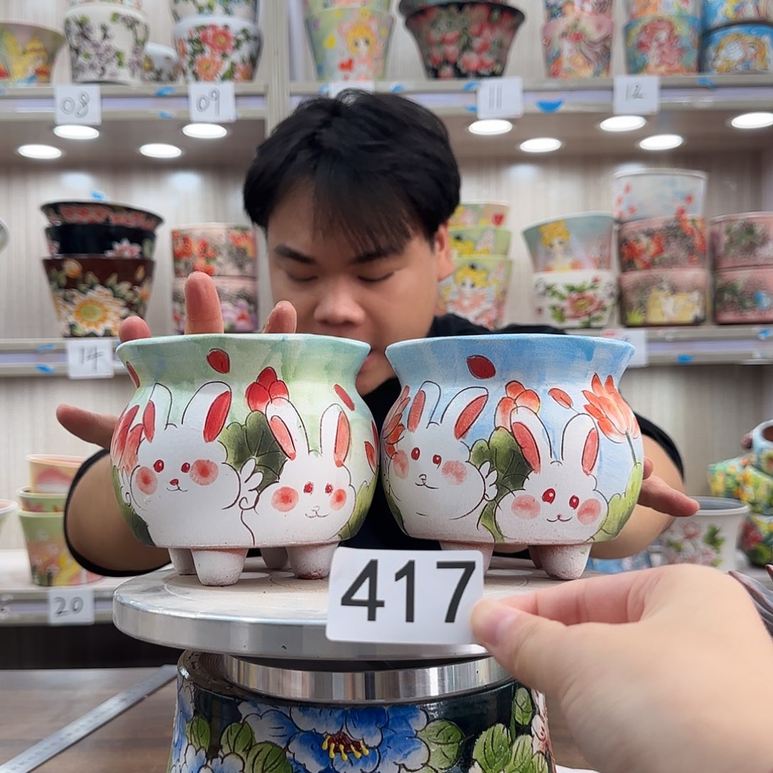 花盆紫砂瑕疵瑕疵417