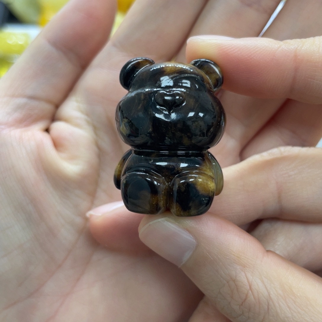 琥珀未镶嵌裸石天然琥珀根珀熊