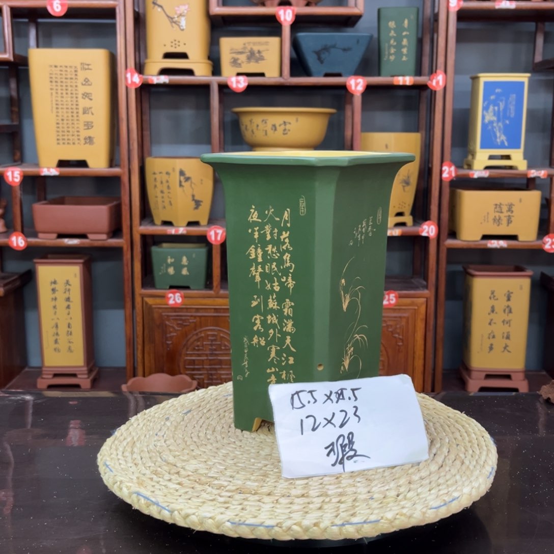 紫砂花盆紫砂花盆