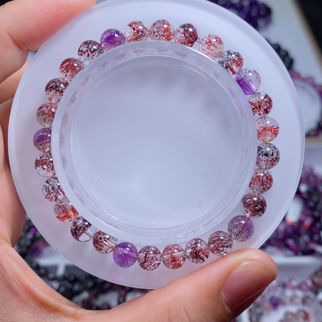 水晶手串未镶嵌毒液