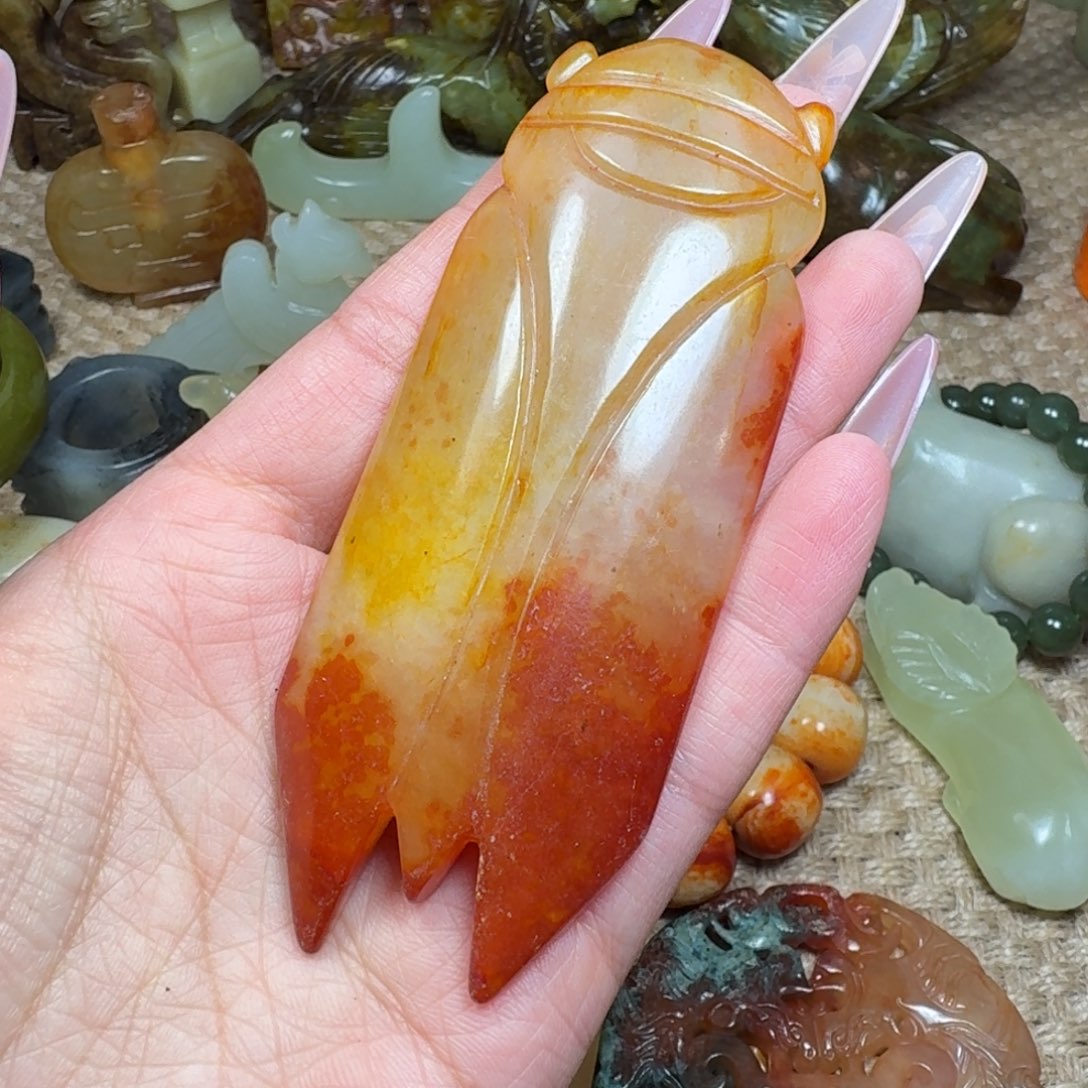 吊坠白玉菩提挂件