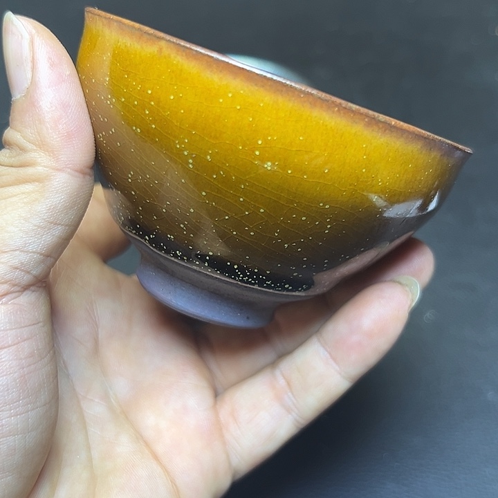 茶盏建盏花月夜9.3口径