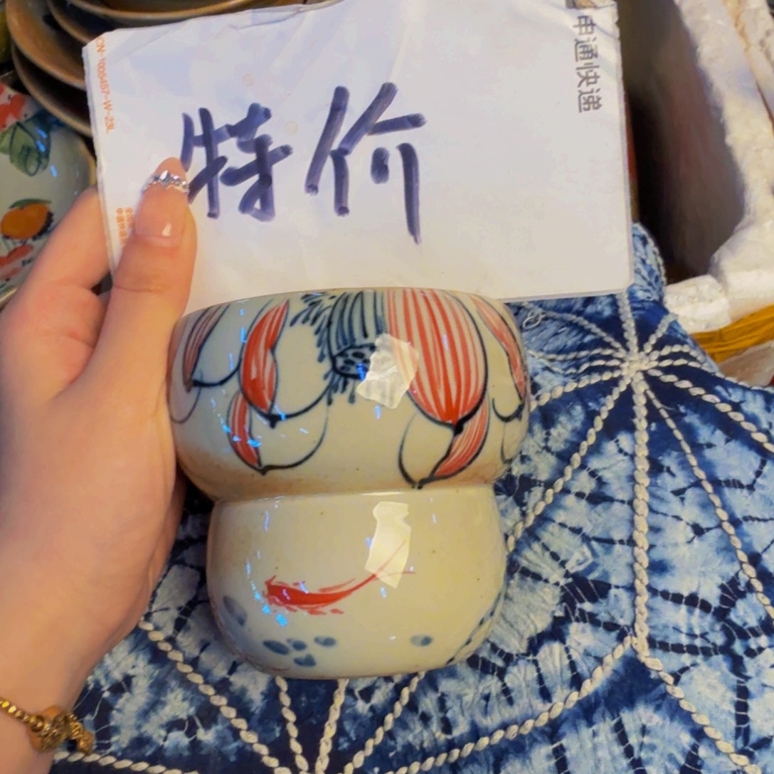 瓷片景德镇陶瓷手工手绘