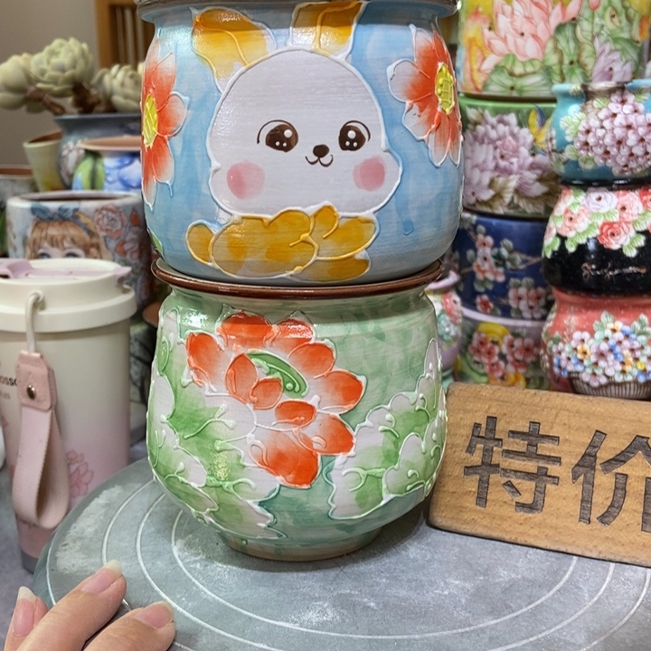 景德镇艺术手绘作品