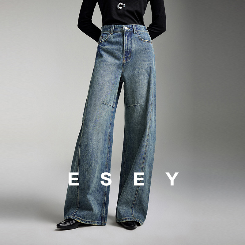 ESE·Y 25秋新款 遮肉显瘦套娃裤