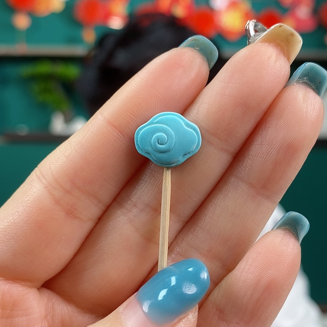 绿松石珠宝奇石未镶嵌