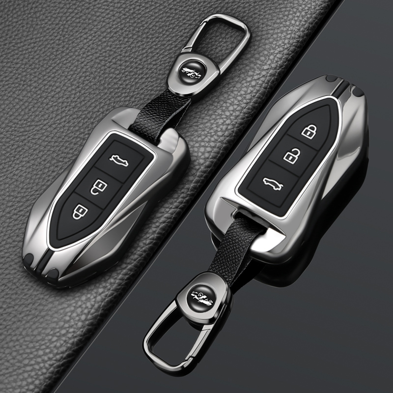 猎豹cs10钥匙套cs9迈途q6黑金刚cs6扣cs7全包Mattu汽车金属钥匙壳