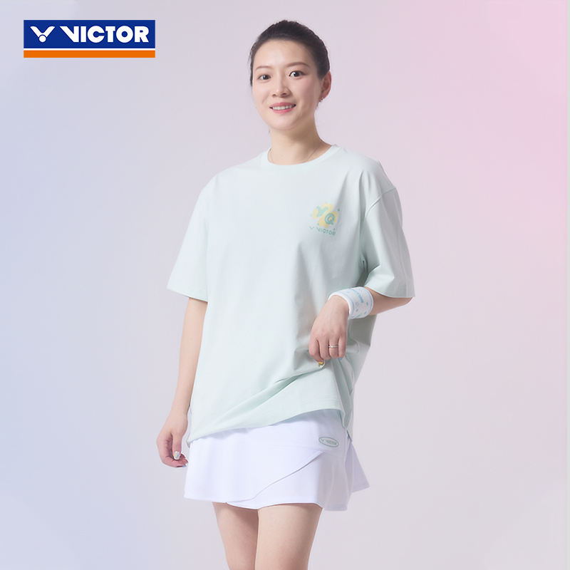 ✅✅VICTOR胜利黄雅琼系列短裙子K-502HYQ针织运动透气休闲裙子女款