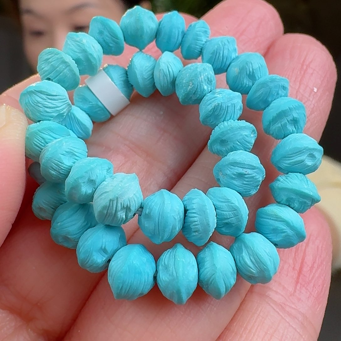 绿松石珠宝奇石未镶嵌