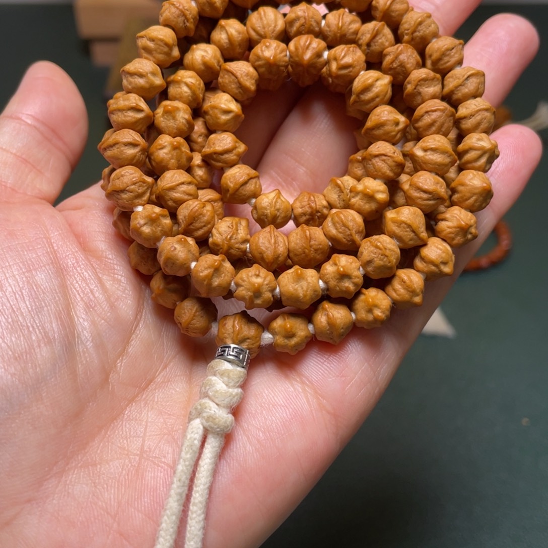 柏香籽/百香籽吊坠白牙横打长串