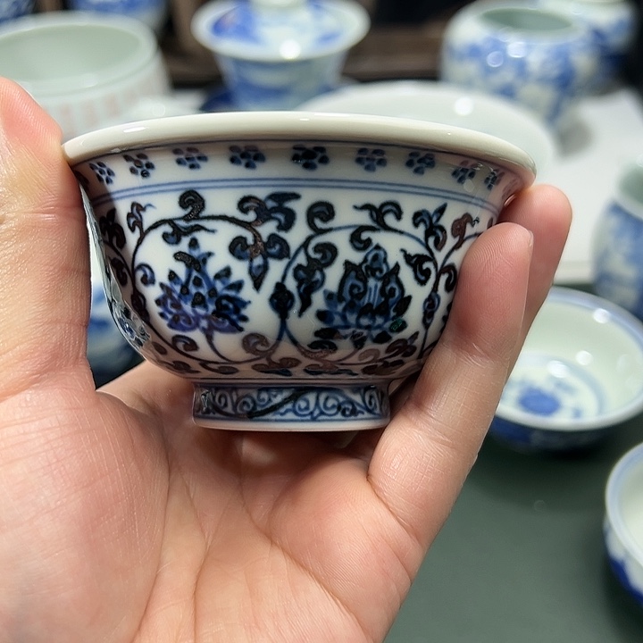 柴窑永乐压手鸳鸯