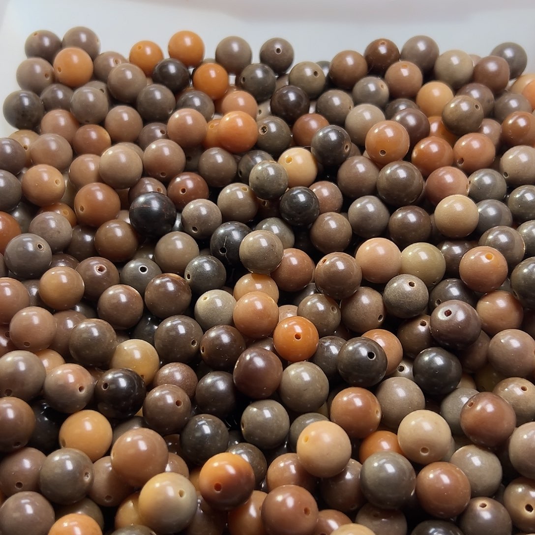 菩提根/象牙果吊坠卡13/14咖圆120颗