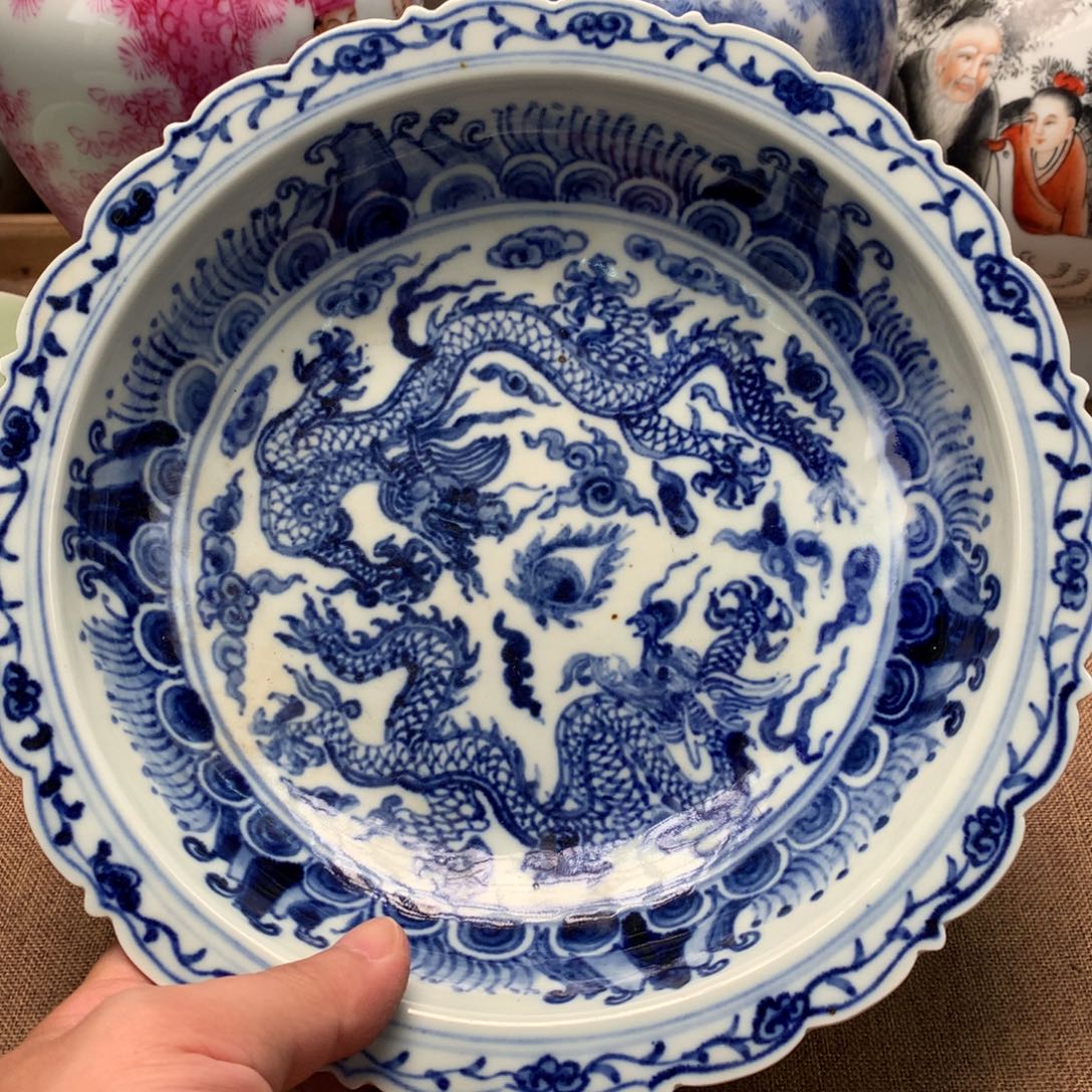 摆件景德镇陶瓷花瓶