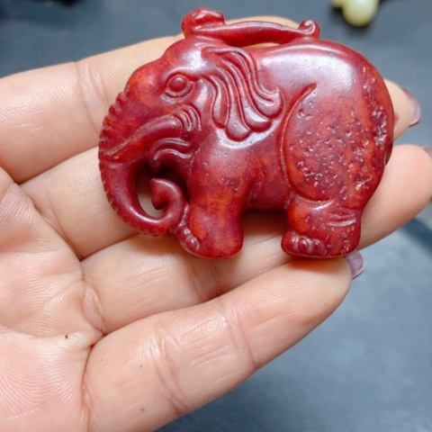 紫金钵盂菩提吊坠