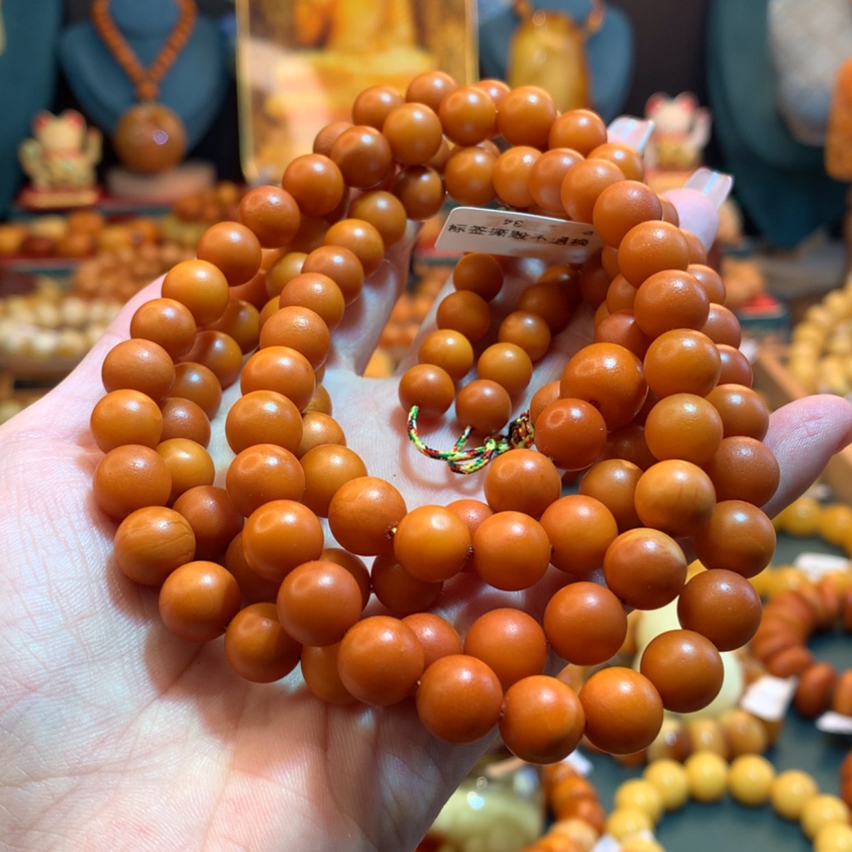 【闪购商品】未镶嵌琥珀手链蜜蜡