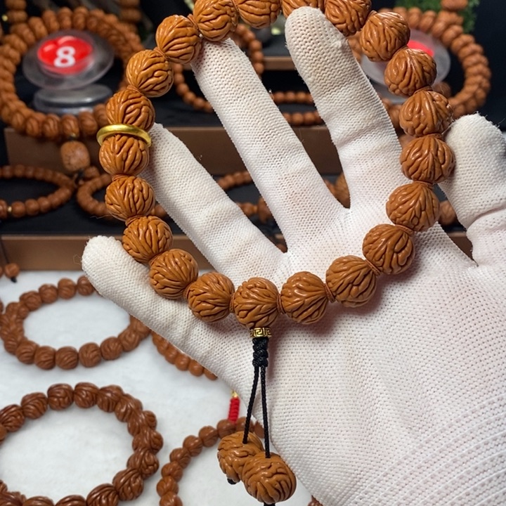 桃核吊坠秦岭龙纹