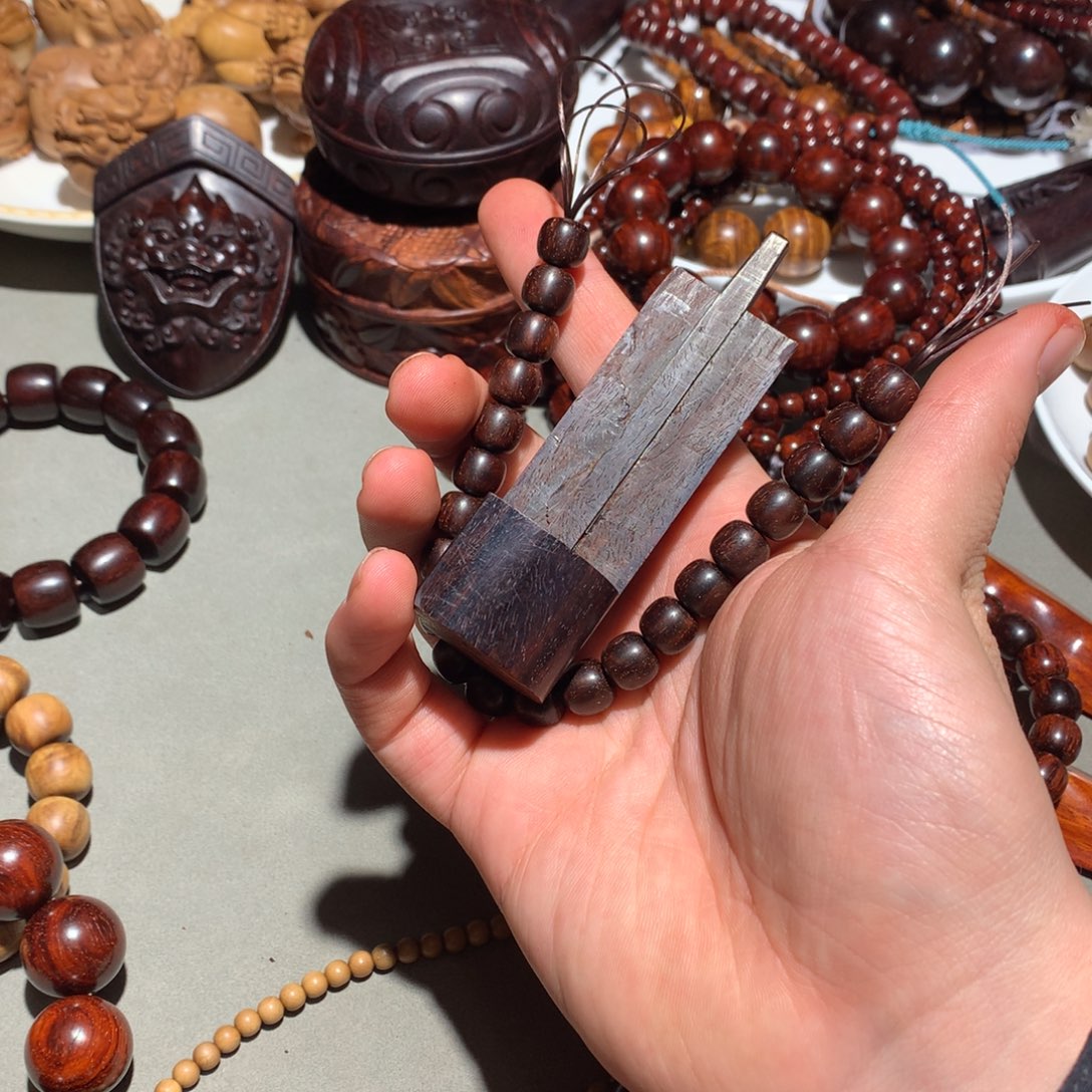 小叶紫檀手串/手链琴杆料9/10老型