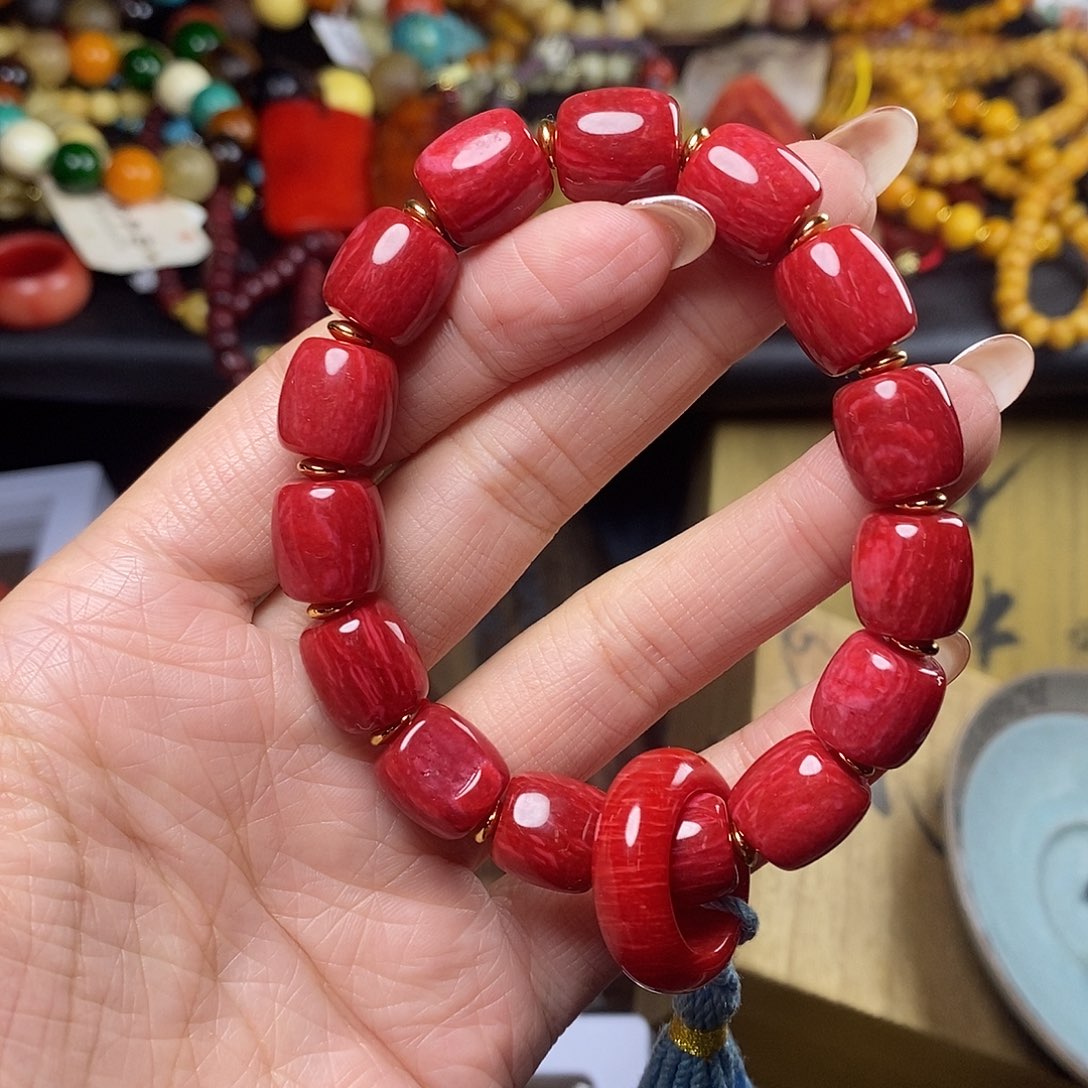 手串/手链鹿骨手工制作工艺精湛精巧