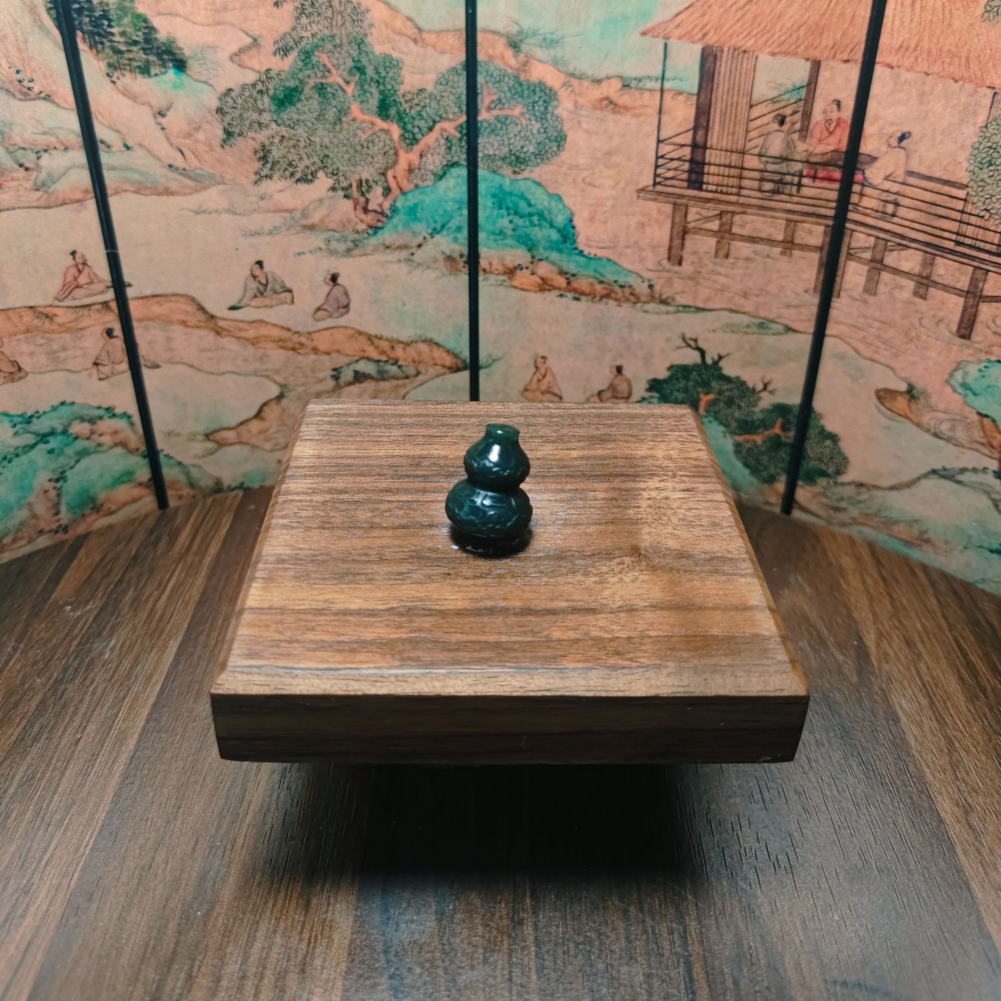 O和田玉福禄吊坠0836