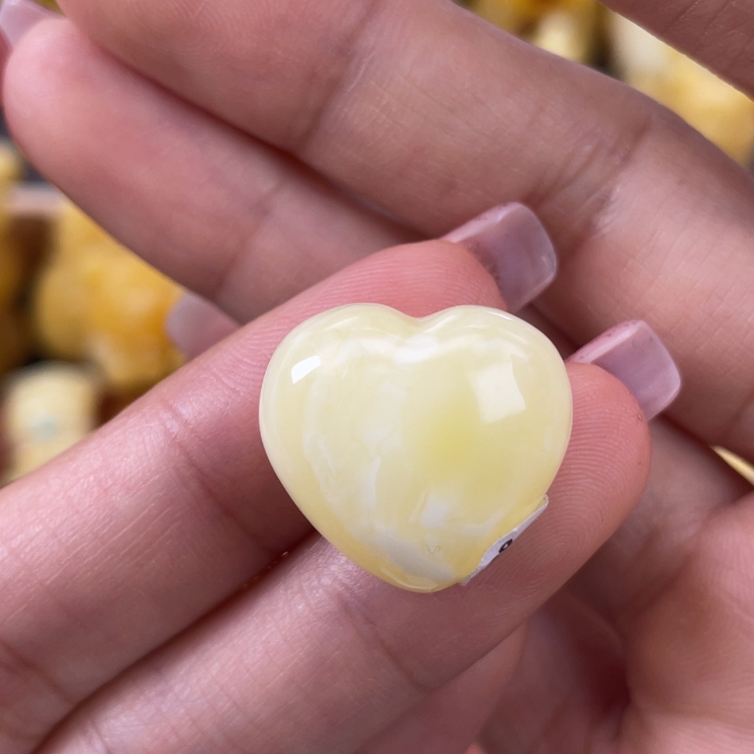 琥珀裸石未镶嵌蜜蜡