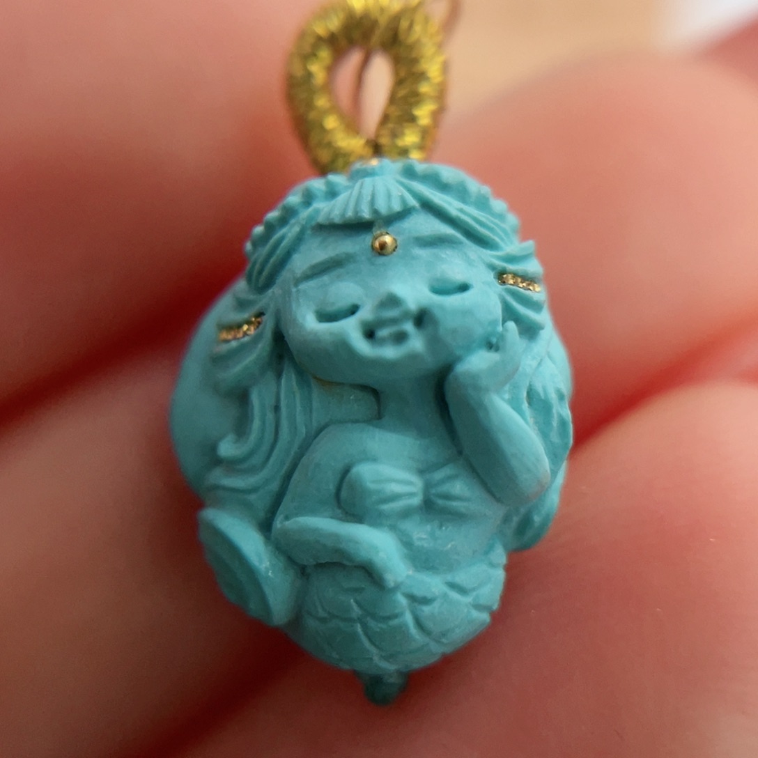 绿松石珠宝奇石未镶嵌