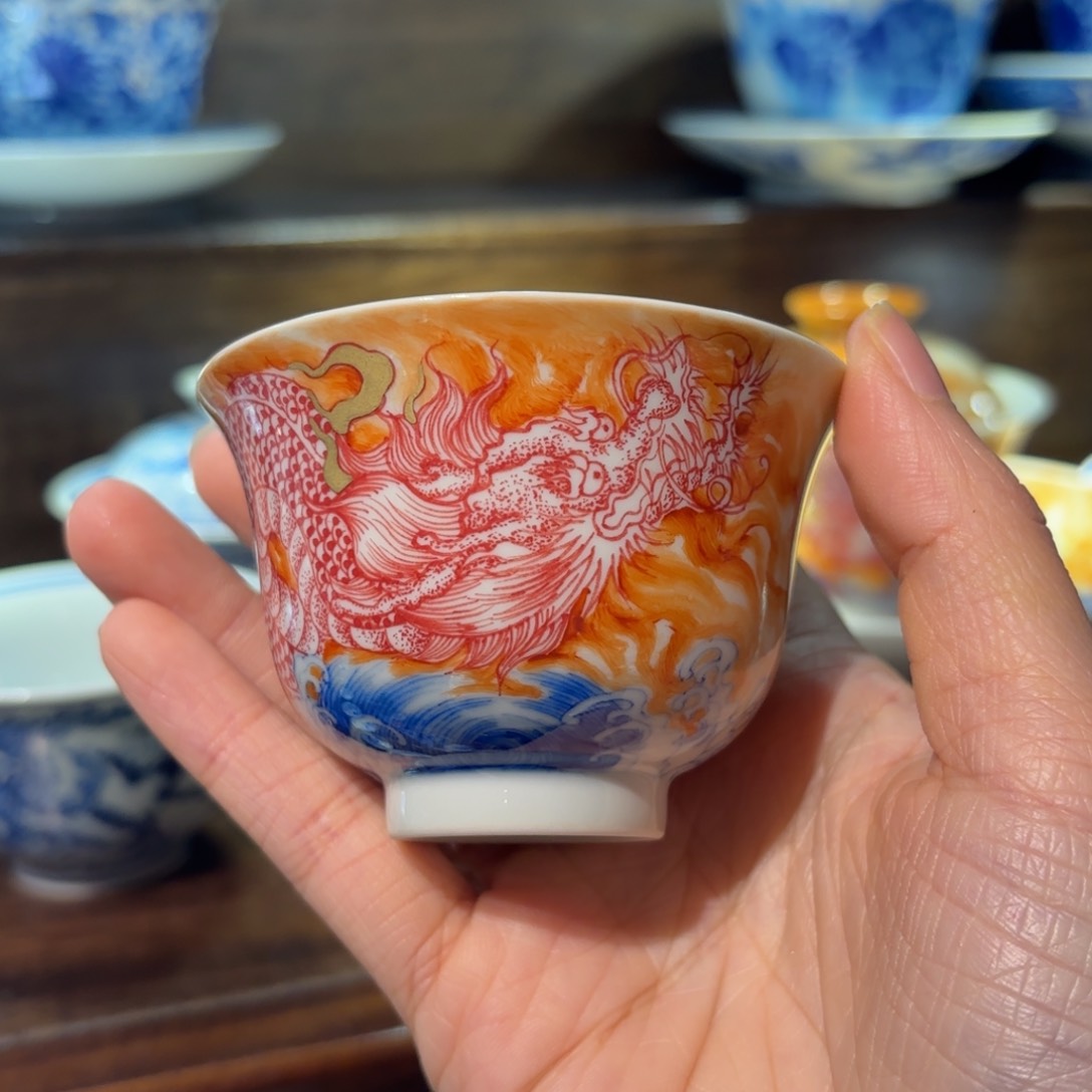 瓷片景德镇纯手工手绘