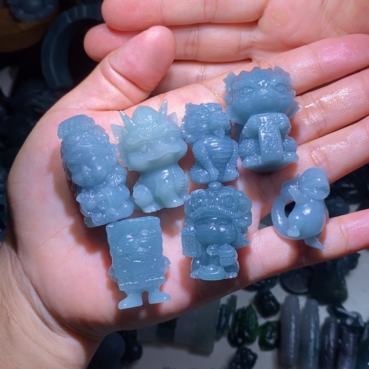 定制翡翠未镶嵌毛