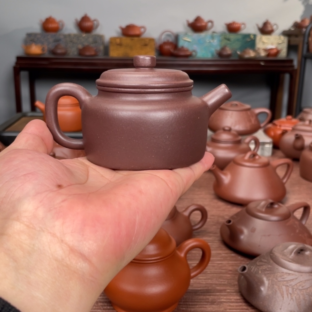 老***子茶壶紫砂宜兴紫砂壶全手工
