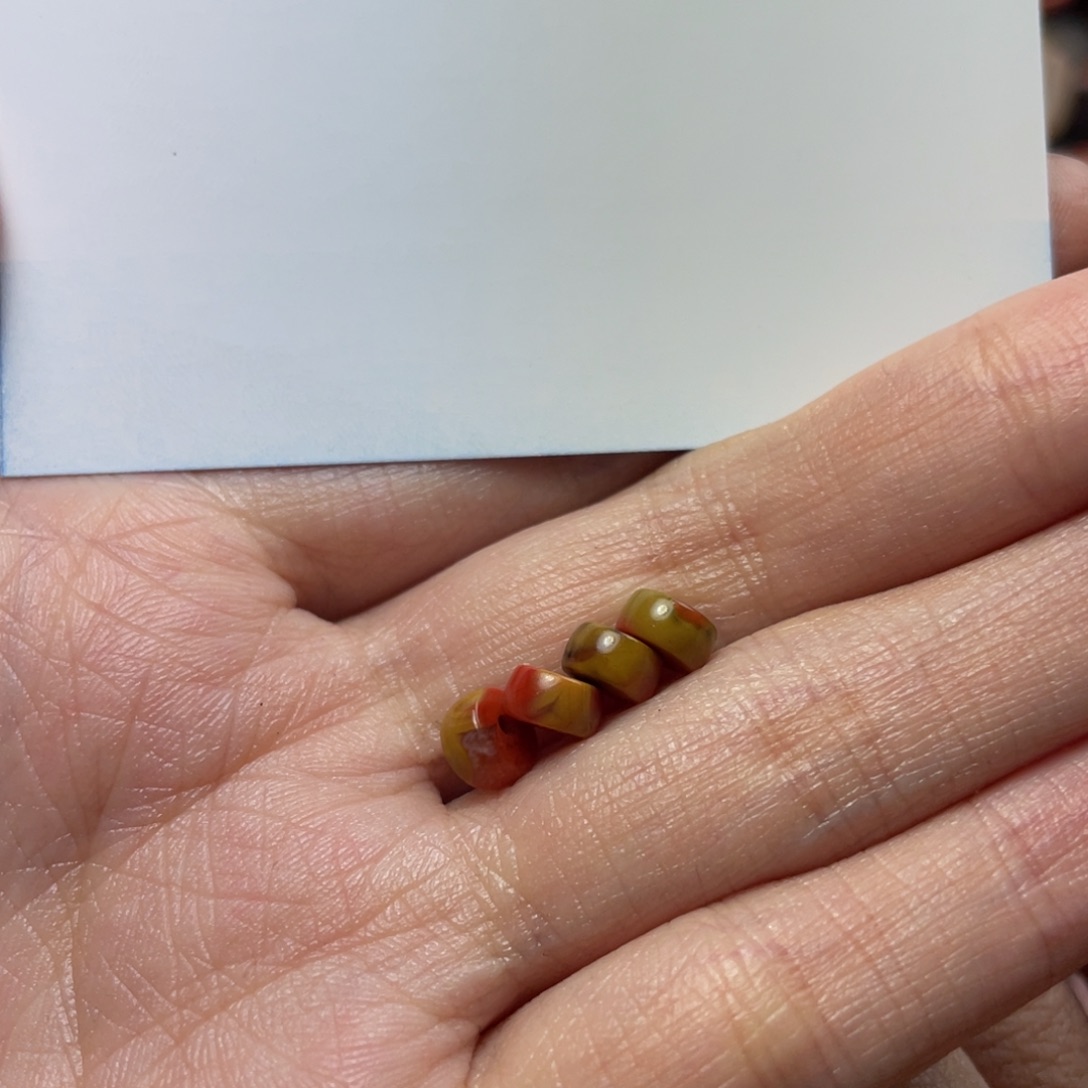 南红玛瑙手链未镶嵌一**了