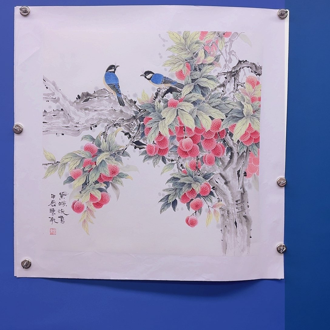 国画多次参加国内外书画