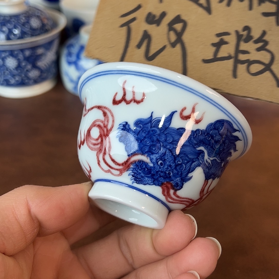 杯景德镇全手工手绘陶瓷