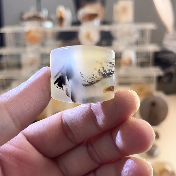 玛瑙/玉髓未镶嵌吊坠(不含链)