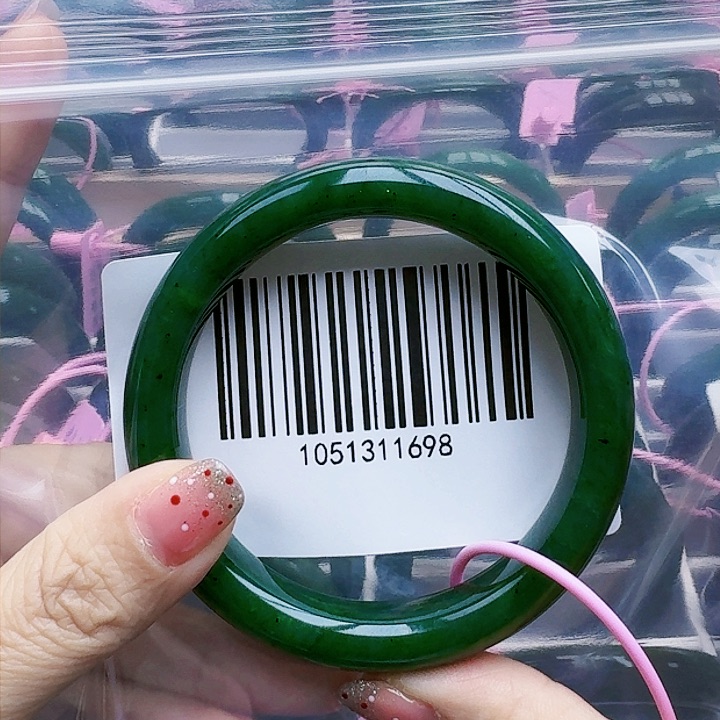 和田玉（碧玉）手镯未镶嵌5960