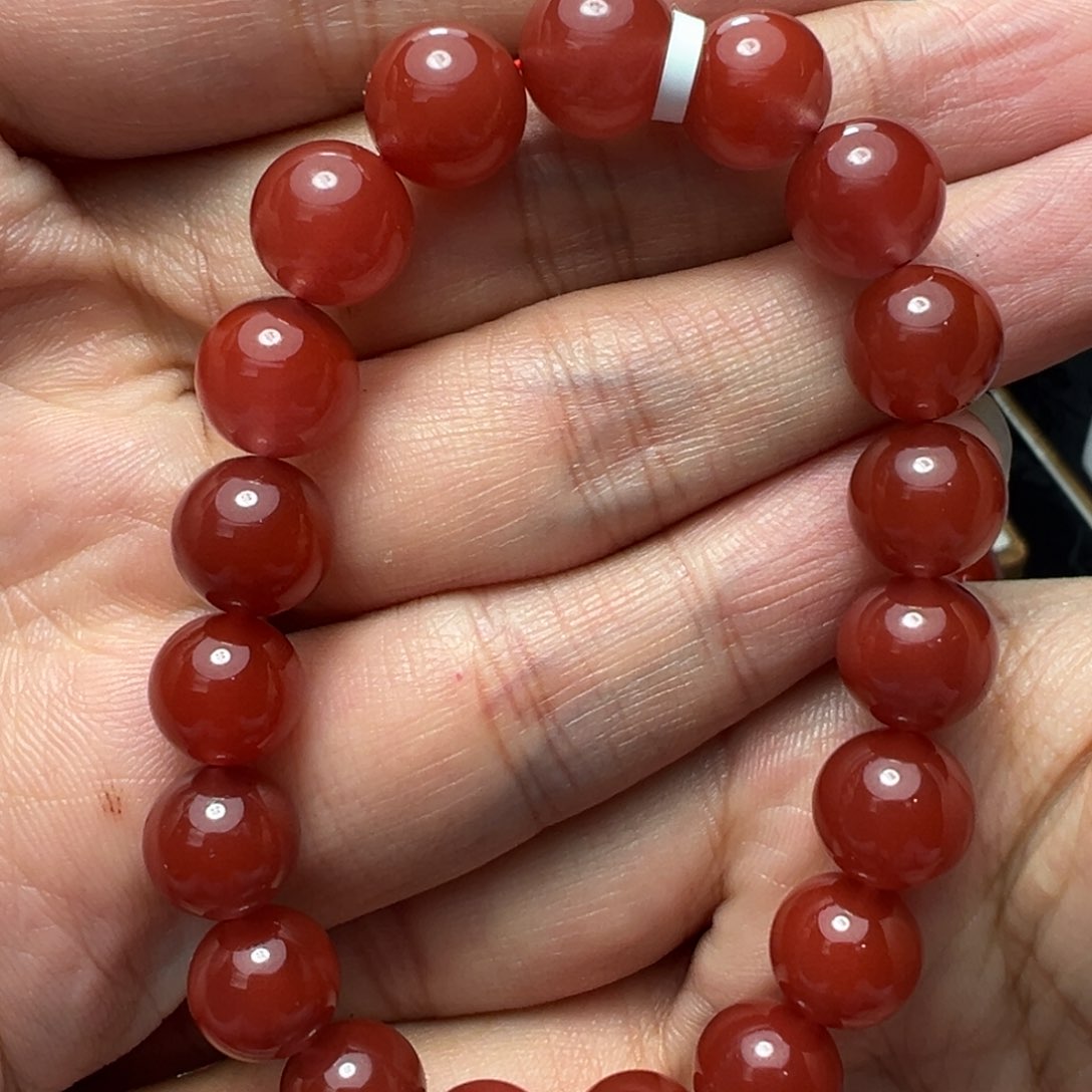 南红玛瑙未镶嵌颈饰