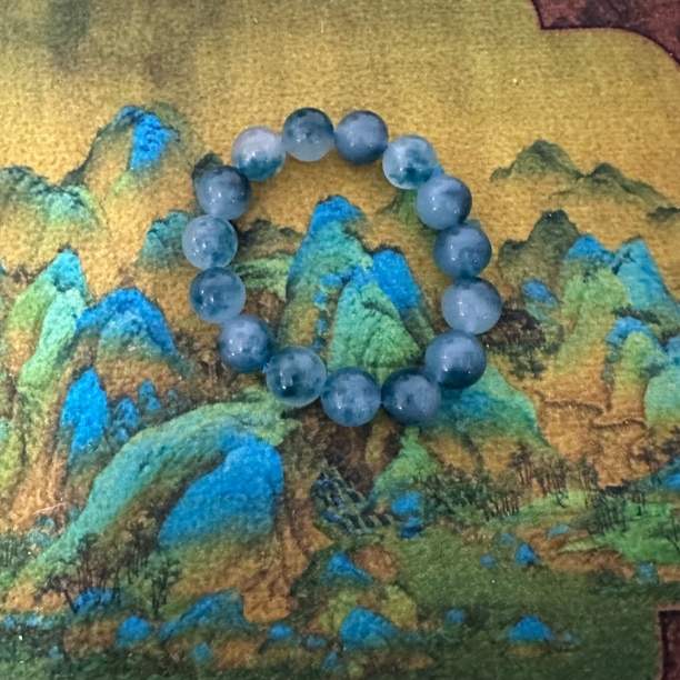 蓝瓷天玄-殿堂系列S级 新中式手串D18