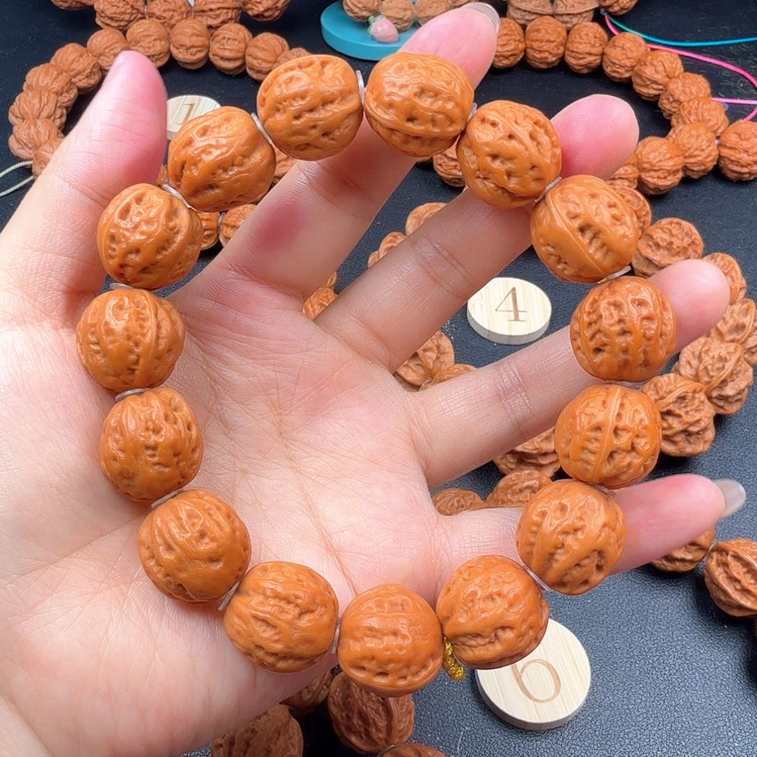 文玩核桃手串西瓜纹手串