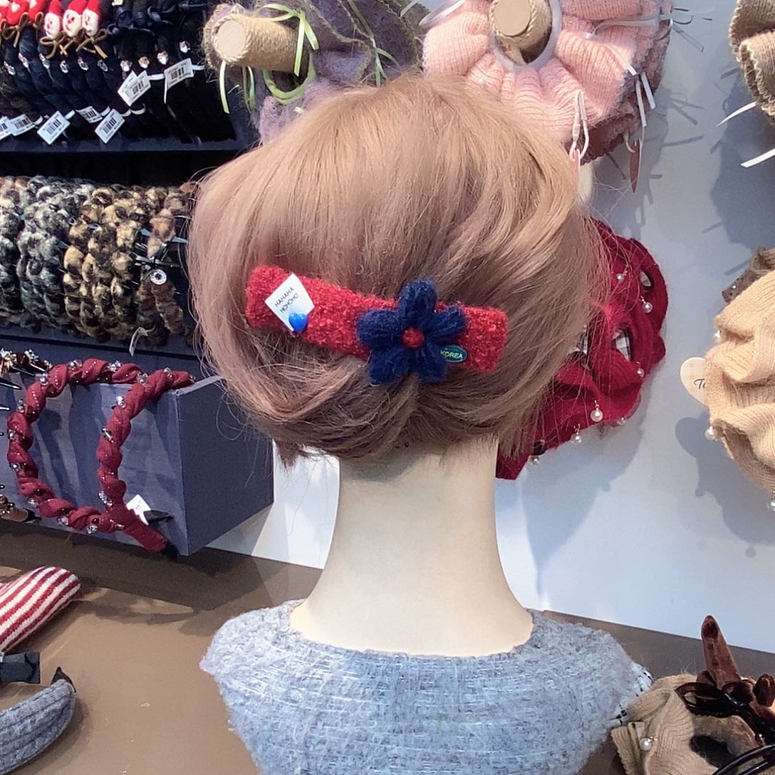 布艺铁合金懒人夹喜庆