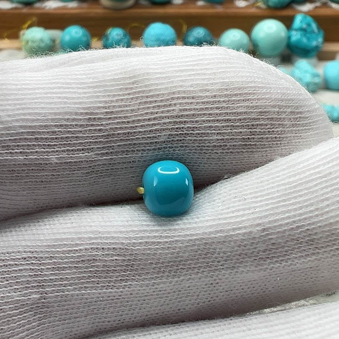 绿松石老型珠未镶嵌